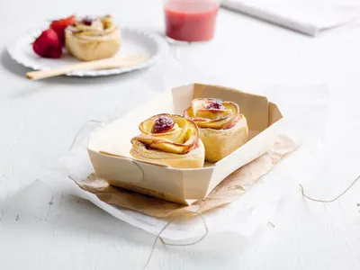 Кремфил со вкусом яблока и корицы