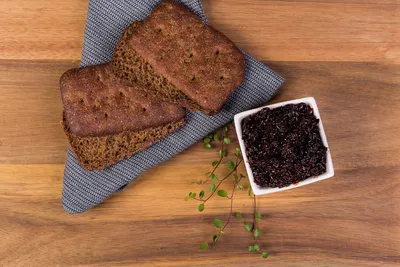 Пророщенные ферментированные зерна ржи в сиропе